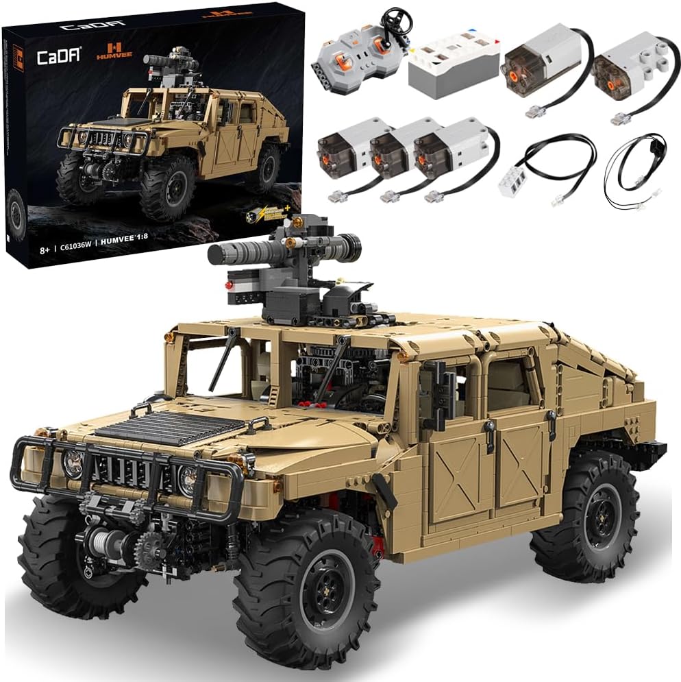 CaDA Master C61036W HUMVEE Technik 4X4 Vitrienenmodel