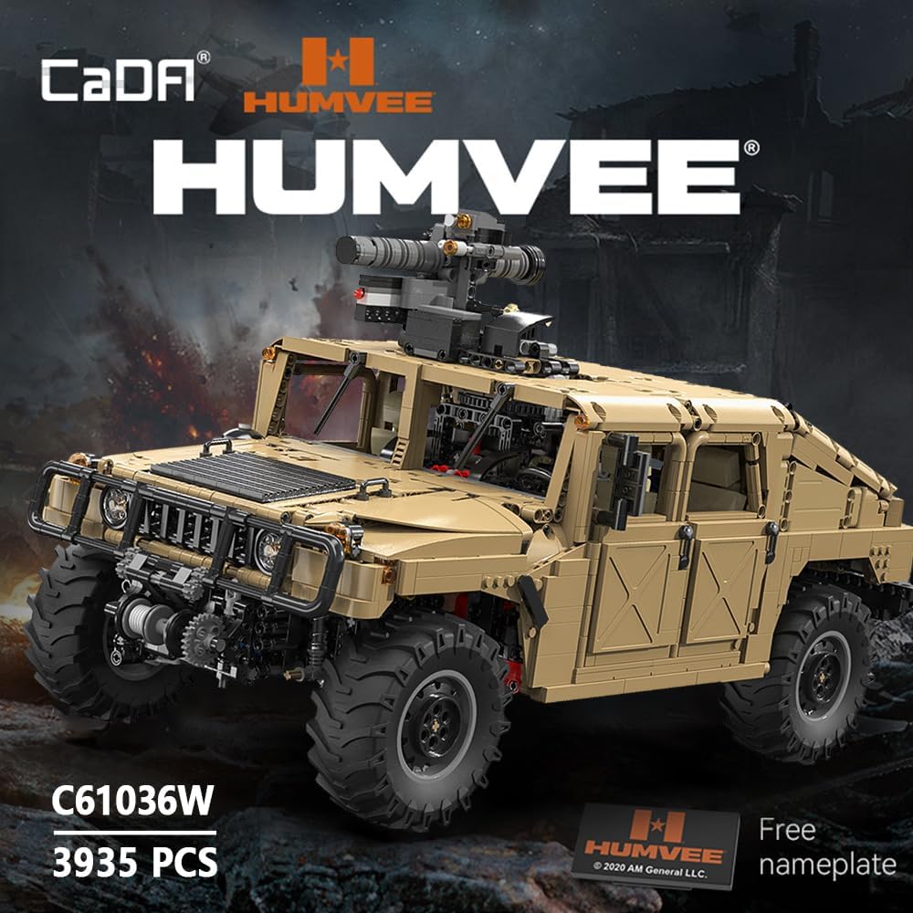 CaDA Master C61036W HUMVEE Technik 4X4 Vitrienenmodel