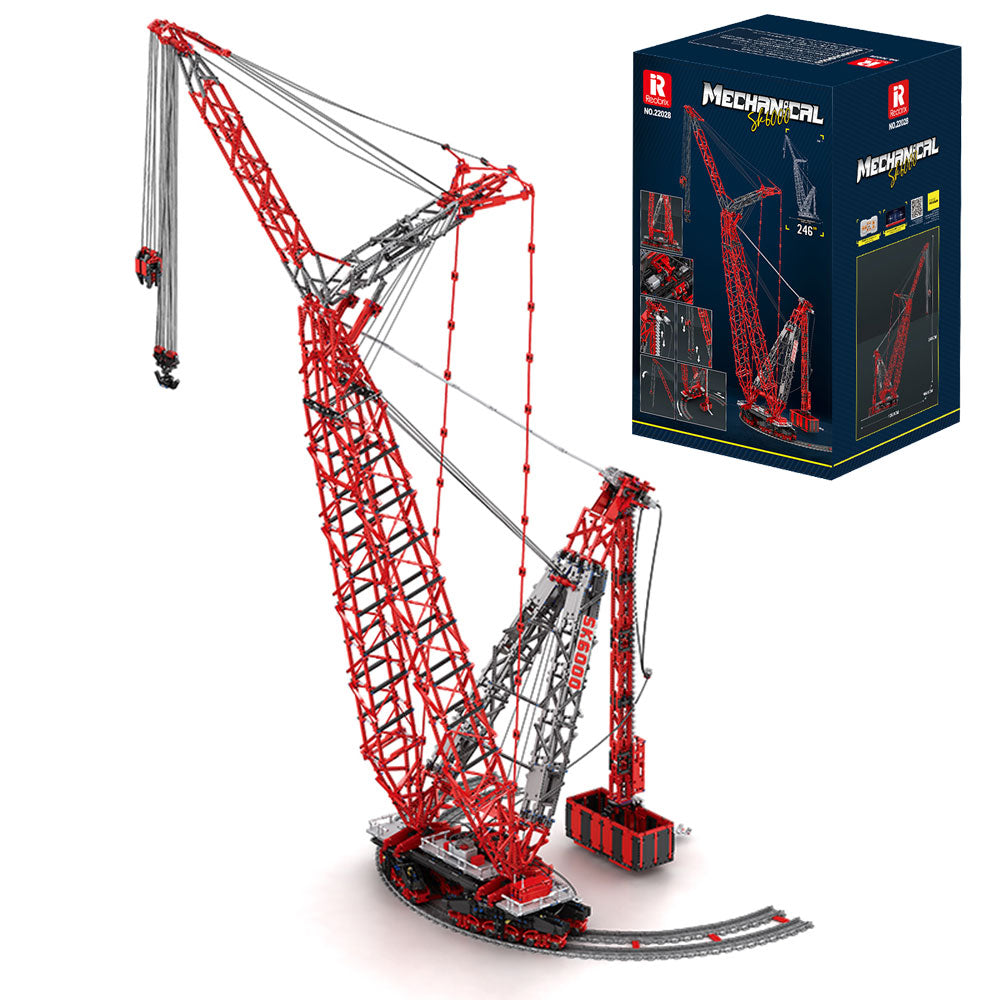 Technik Kran Mammoet SK6000 Riesiger Kran, Maßstab 1:80,  Höhe: 2,46M Kran, 7477 Teile