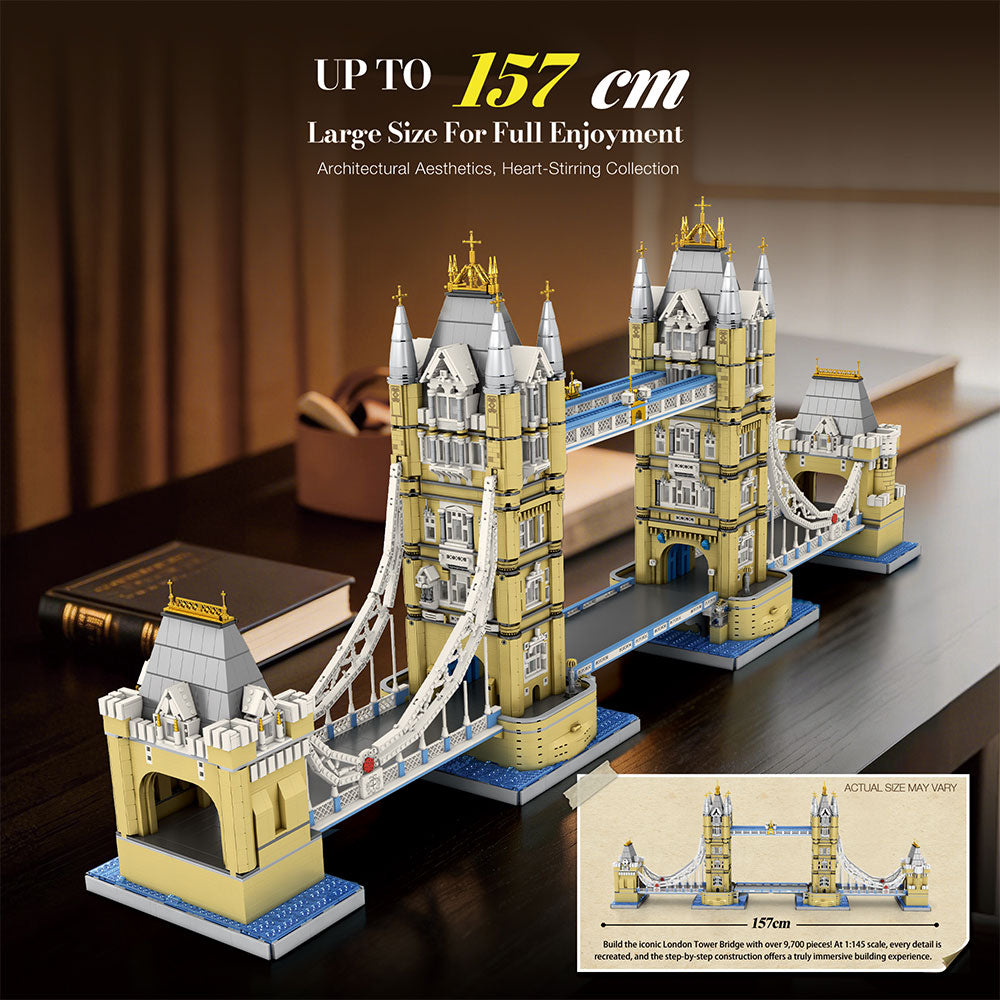Architecture 55018 Tower Bridge, 1: 145 im Maßstab, 9782 Teile