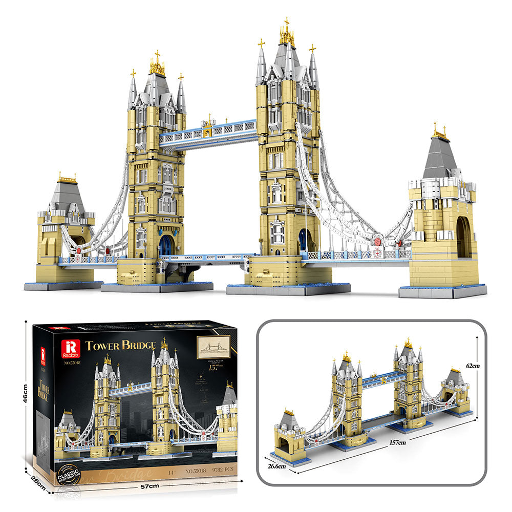 Architecture 55018 Tower Bridge, 1: 145 im Maßstab, 9782 Teile