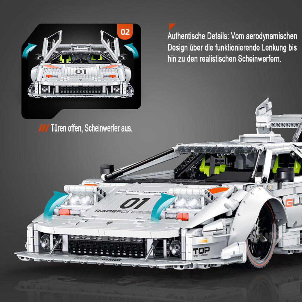 Technik Auto 1: 8 für Lamborghini Countach LP5000 QV Hypercar, G-10649