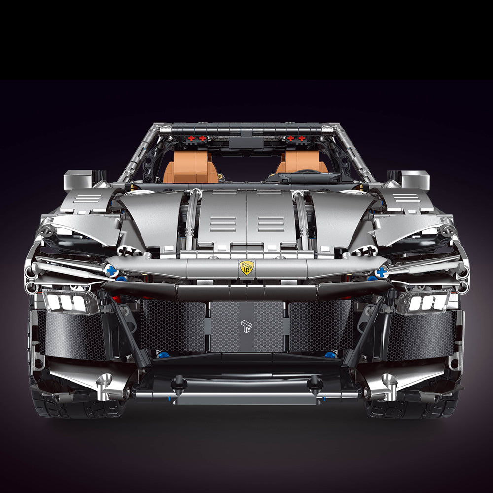 Technik Auto für Ferrari SUV, 3450+ Teile Technik Supercar Technik Auto Ferngesteuert Modell, Technik Auto Modell Kompatibel mit Lego Technik