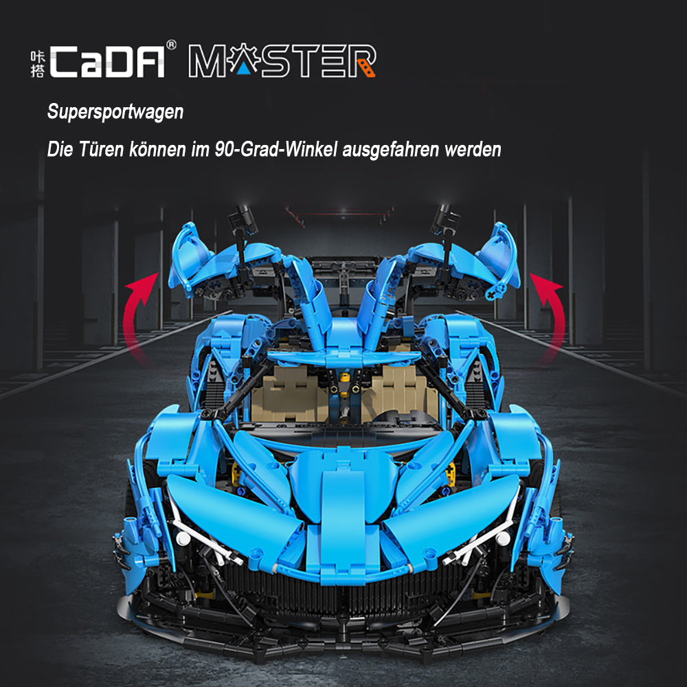 Technik Apollo V12 Hypercar - 3865 Teile - C64003W