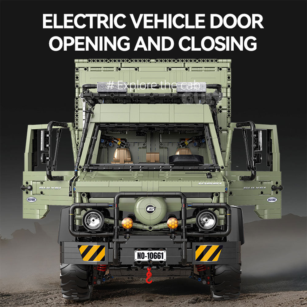 Technik Unimog Wohnmobil Bausatz, G10661, 7310 Teile