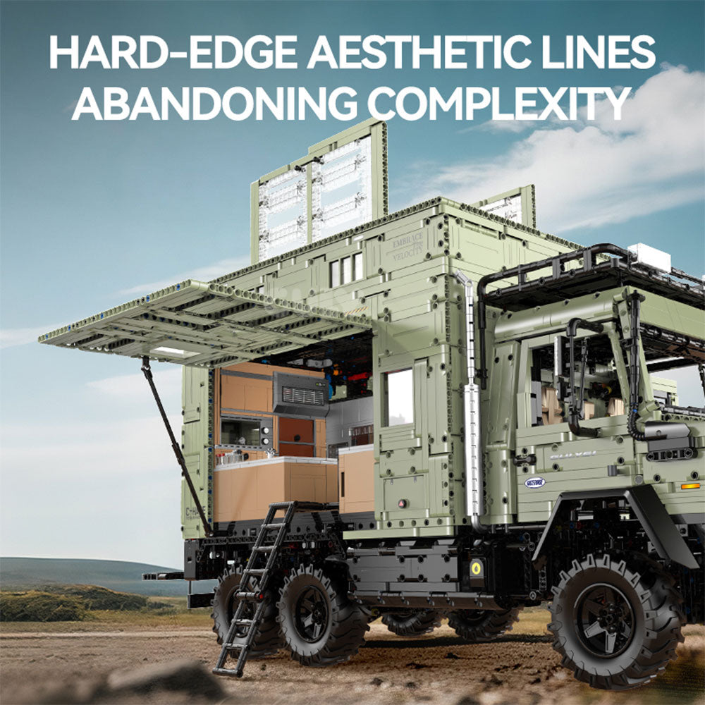 Technik Unimog Wohnmobil Bausatz, G10661, 7310 Teile