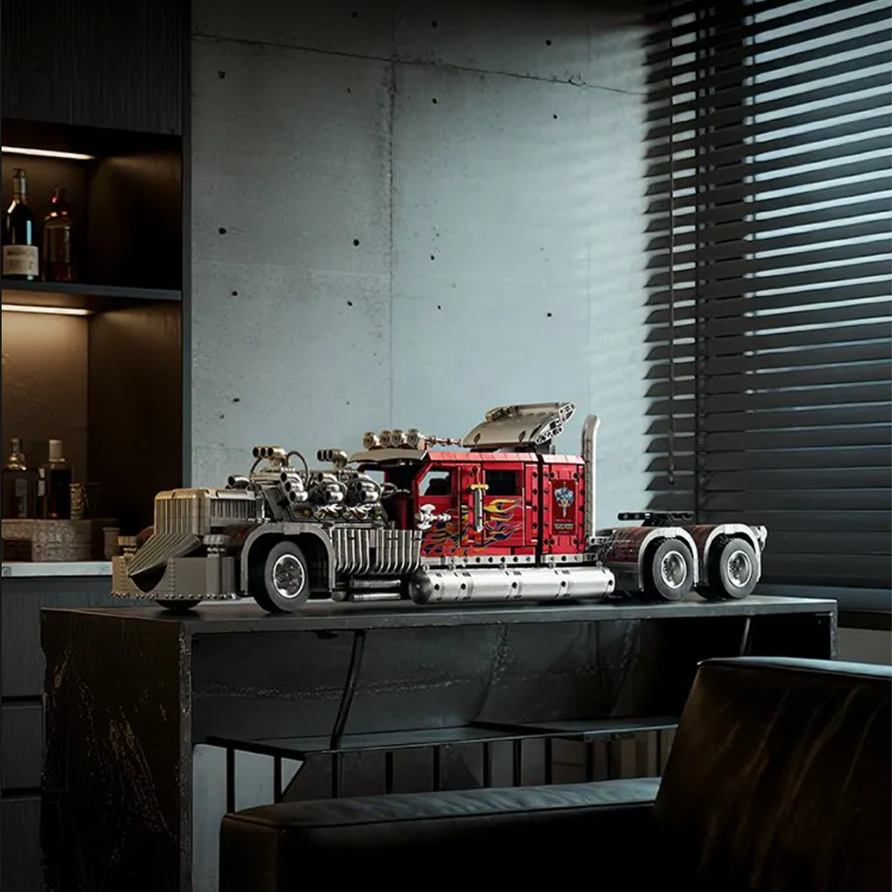 Technik LKW Thor 24 Schwerlast-Lkw Modell, 3485 Teile Technik LKW mit Motoren Bausatz