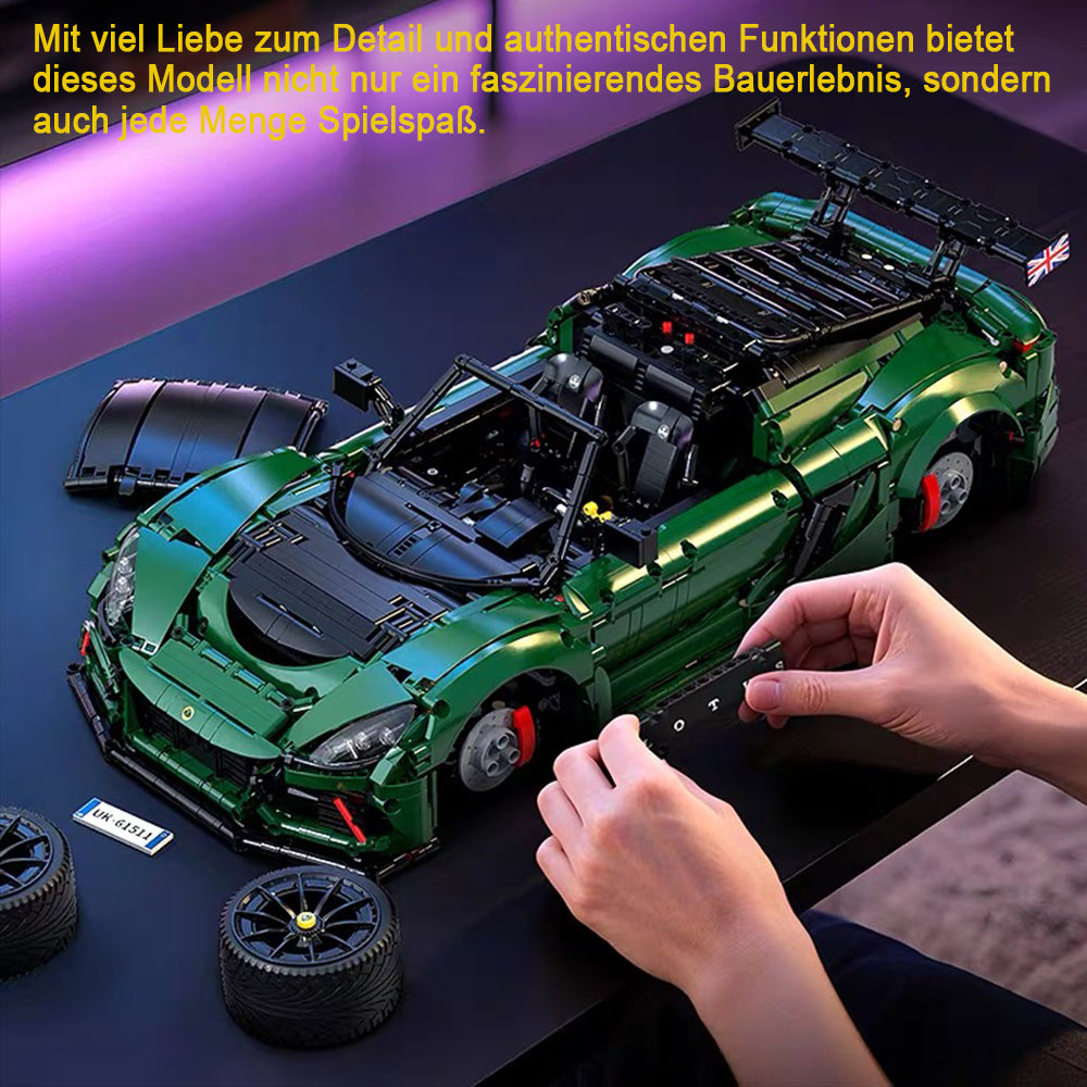 LOTUS Exige Cup 430, CaDA C61511W MOC Auto KIemmbausteine (3730 Teile)