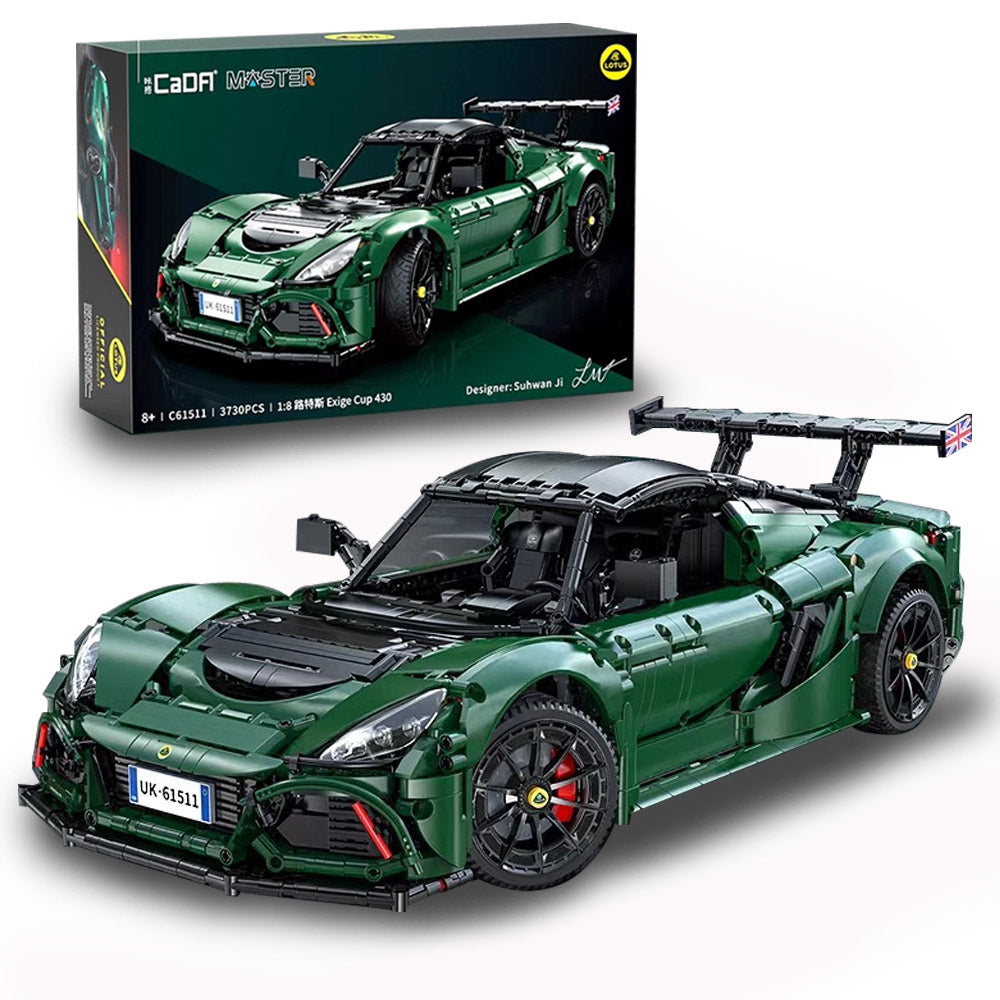 LOTUS Exige Cup 430, CaDA C61511W MOC Auto KIemmbausteine (3730 Teile)