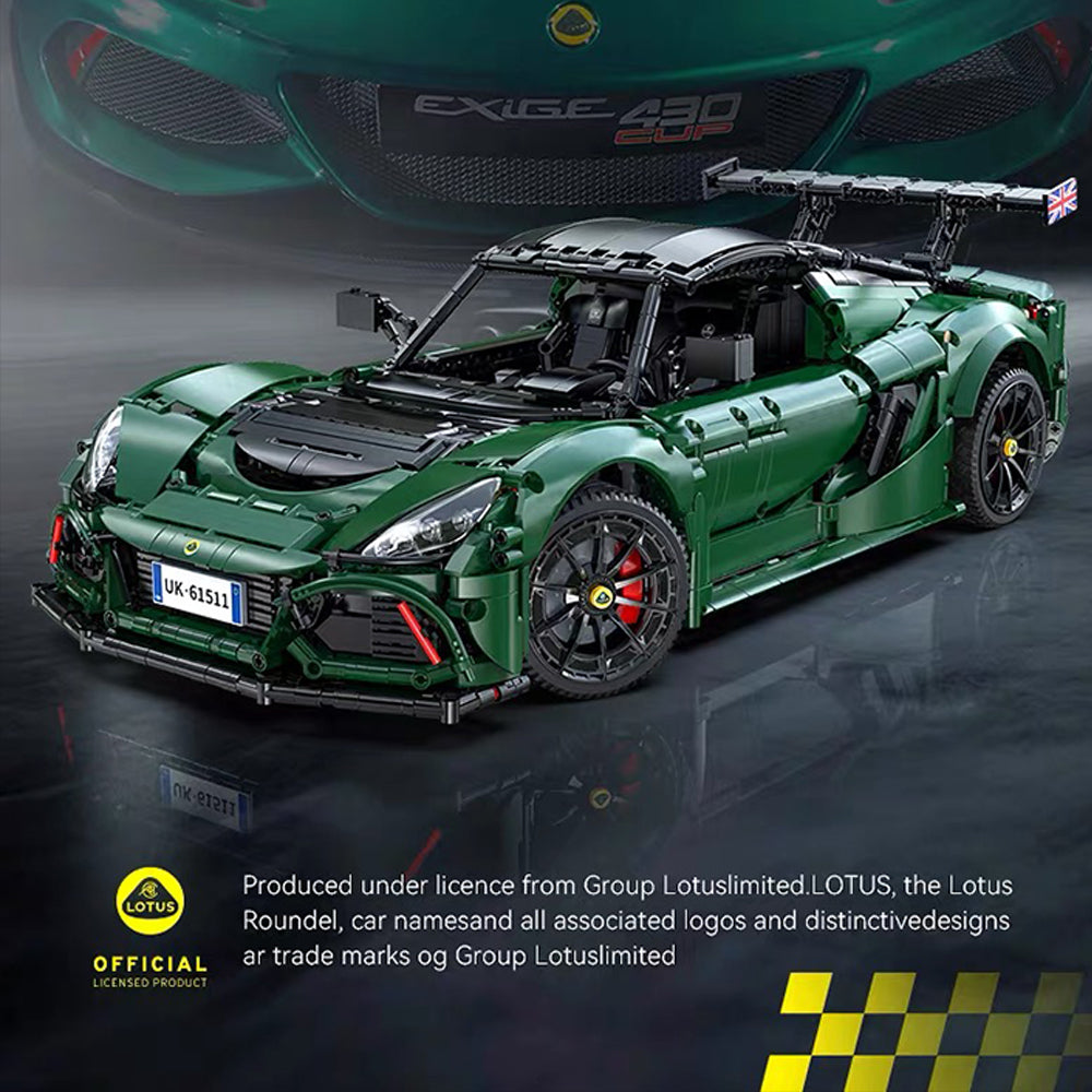 LOTUS Exige Cup 430, CaDA C61511W MOC Auto KIemmbausteine (3730 Teile)
