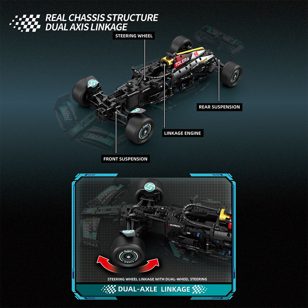 Reobrix 11040 Mclaren F1 Team Formel 1 Auto, Technik Auto, 3470 Teile