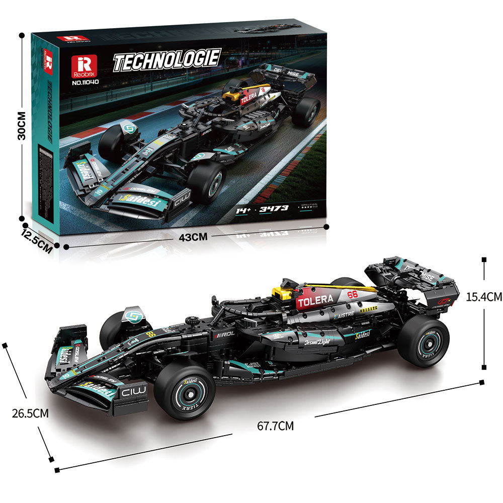 Reobrix 11040 Mclaren F1 Team Formel 1 Auto, Technik Auto, 3470 Teile