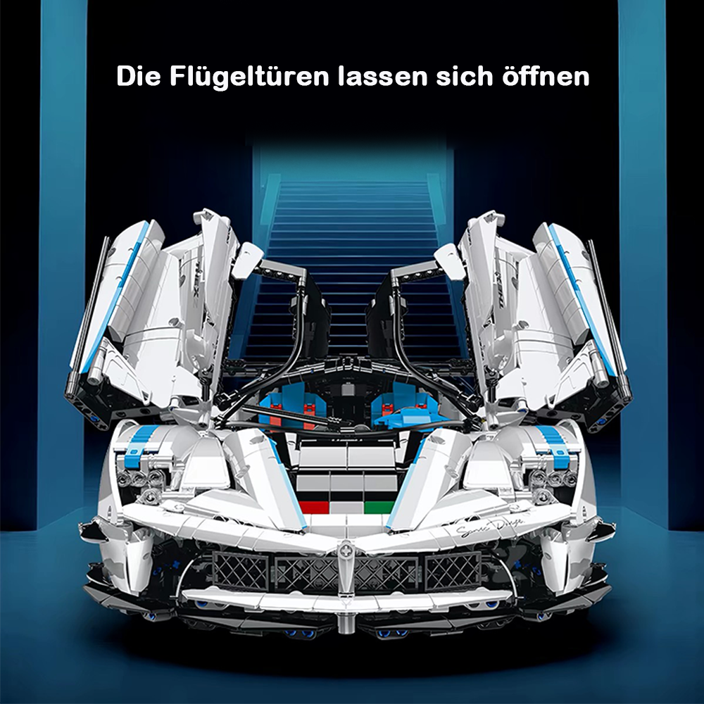 Technik Auto Ferrari Daytona SP3 Modell, 3830 Teile Technik Supersportwagen mit Motoren Bausatz