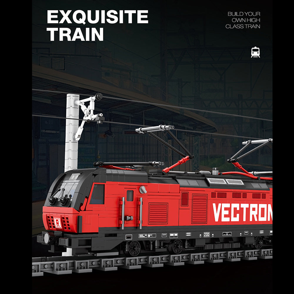 Technik Europäischer Personenzug Technik Personenzug Custom Bausteine Kompatibel mit Lego Technik