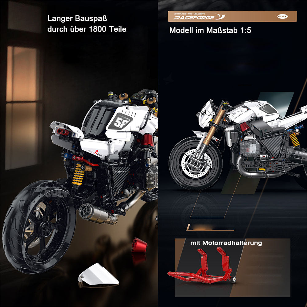 Technik Motorrad BMW R1200 RLC Modell, 1828 Teile
