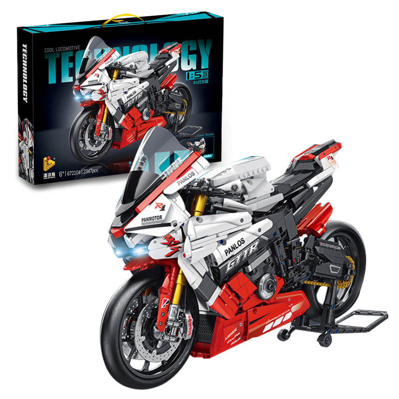 Technik Motorrad Technic Motorrad für Yamaha R1 Modell, 2347 Teile Tec –