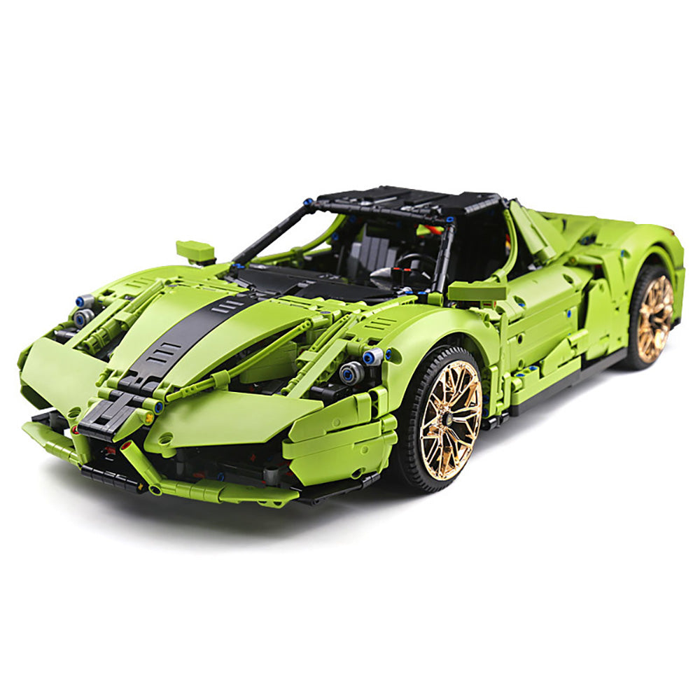 Technik Sportwagen Modell Ferrari Enzo, Mould King 13074, 2790 Teile Technik Rennwagen Bauset, Moc Klemmbausteine Kompatibel mit Lego Technik
