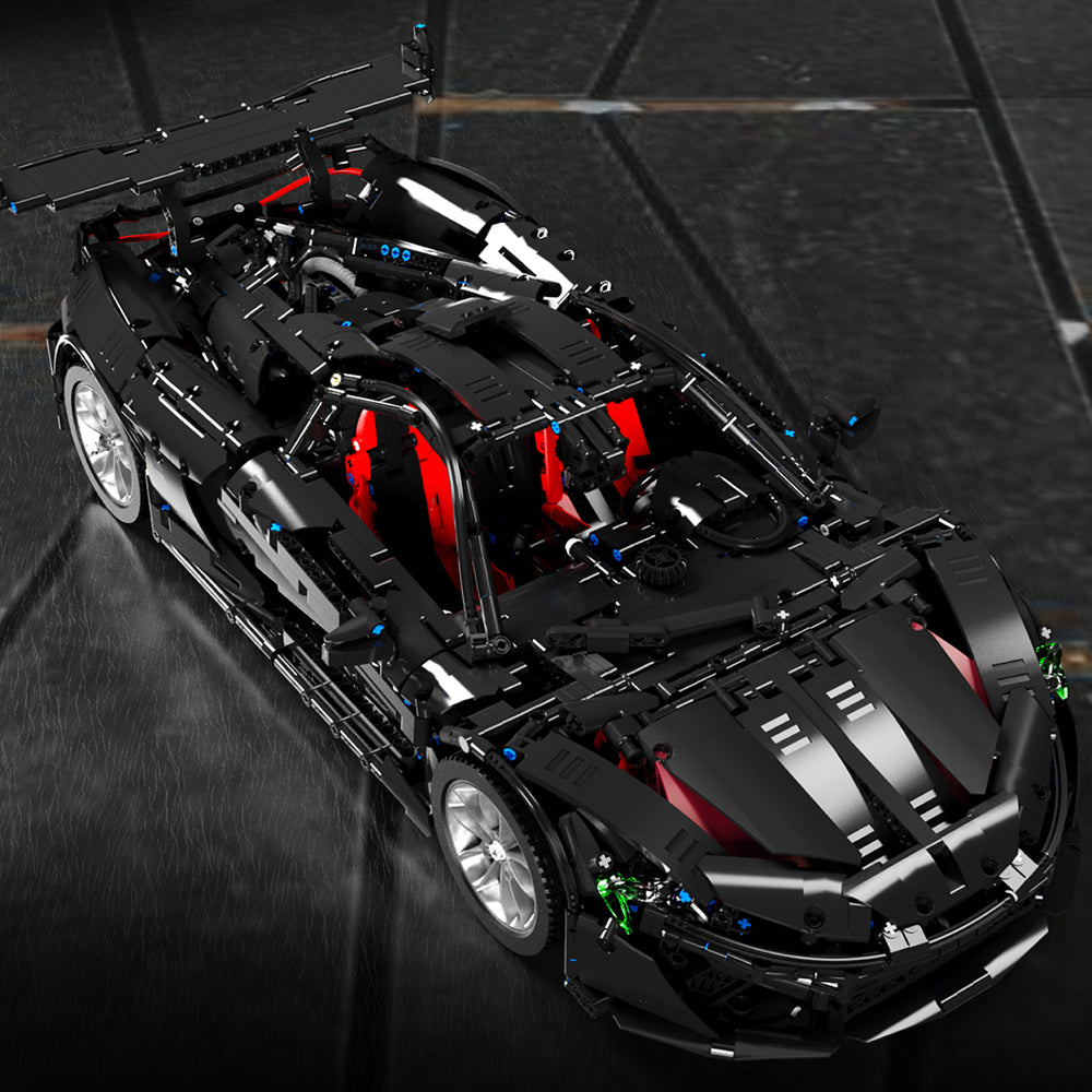 Technik Auto für Mclaren P1 Modell, 3686 Teile Technik Sportwagen Ferngesteuert Auto Motorisierte Modell, Custom Bausteine Kompatibel mit Lego Technik