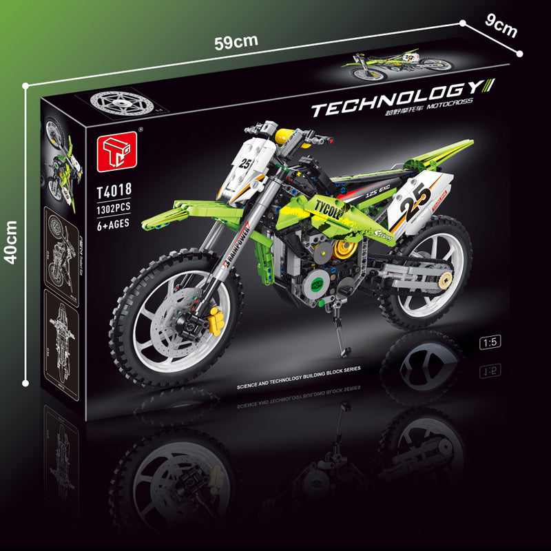 Technik Motorrad Kawasaki Motorrad Modell, T4018 Technik Motorrad Baus –