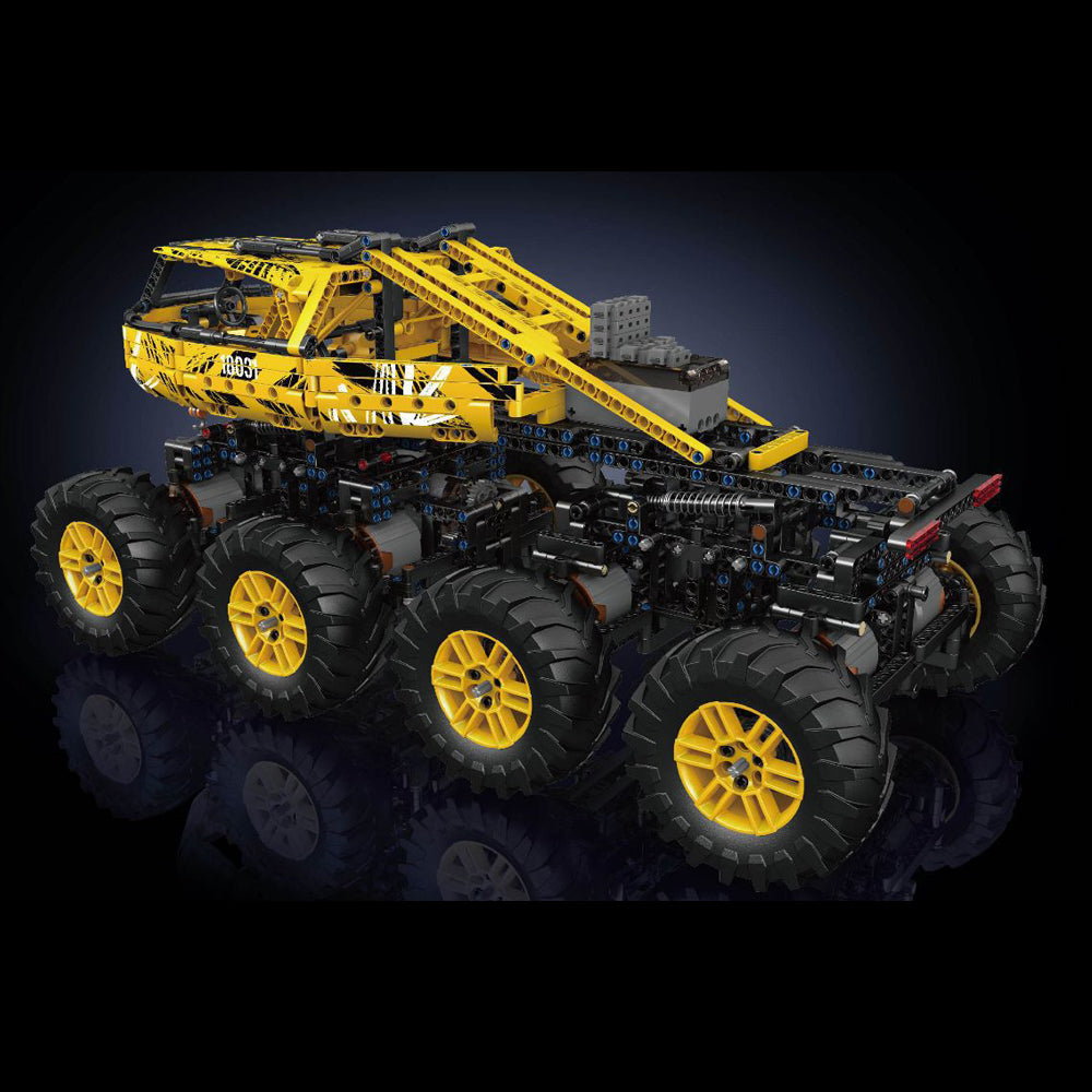 Technik Buggy 8x8, Technik Buggy Ferngesteuert mit 11 Motoren Modell, 1962 Teile Technik Offroad Buggy Motorisierter Buggy Kompatibel mit Lego Technik Buggy…