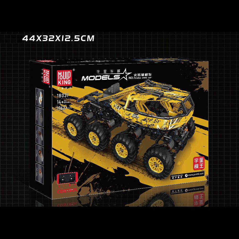 Technik Buggy 8x8, Technik Buggy Ferngesteuert mit 11 Motoren Modell, 1962 Teile Technik Offroad Buggy Motorisierter Buggy Kompatibel mit Lego Technik Buggy…