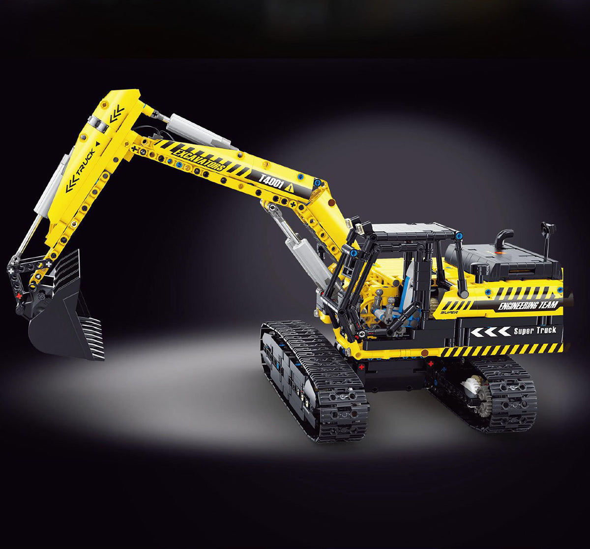 Technik Bagger Ferngesteuert, 2068 Teile Technik Raupenbagger Technic Ferngesteuert Bagger mit 6 Motor Modellbau Klemmbausteine Kompatibel mit Lego Technik